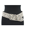 Thimbly Belts Dames brede afhangriem leopard look