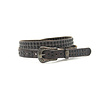 JV Belts Damesriem grijs met studs