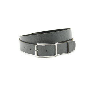 A-Zone Dames grijze smalle riem