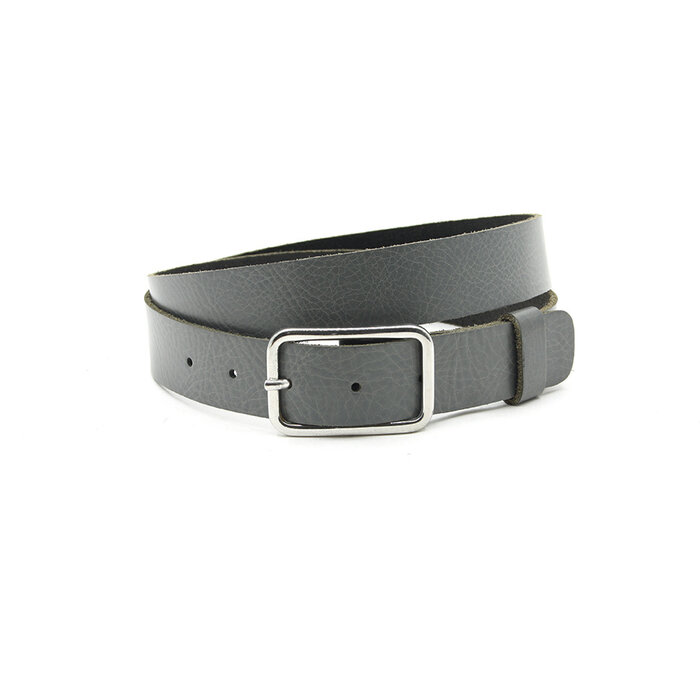 A-Zone Dames grijze smalle riem
