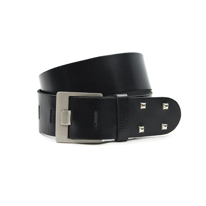 A-Zone Dames afhangriem zwart met studs