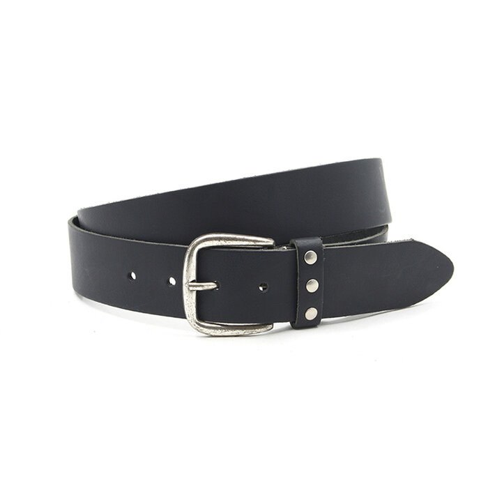 A-Zone Dames riem zwart met studs