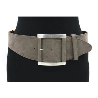 A-Zone Dames afhangriem taupe suede