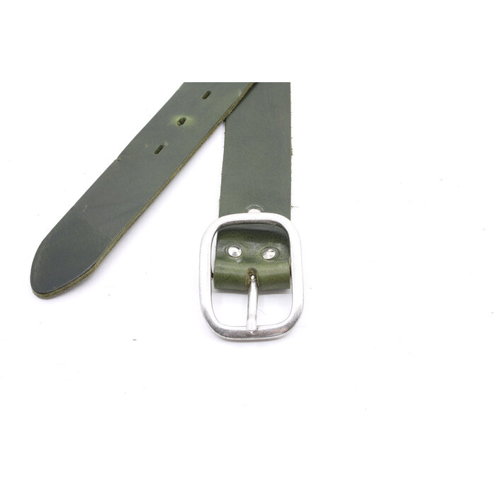 A-Zone Handgemaakt leren tasje groen