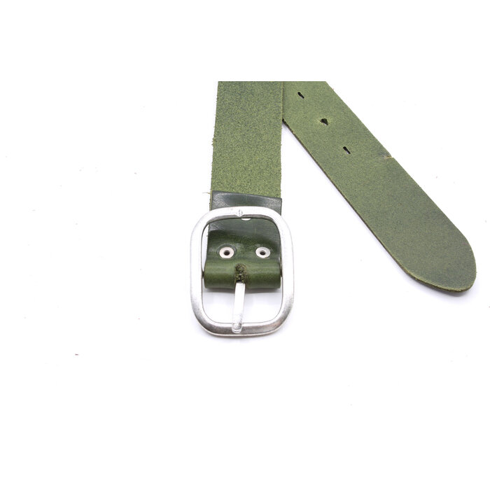 A-Zone Handgemaakt leren tasje groen