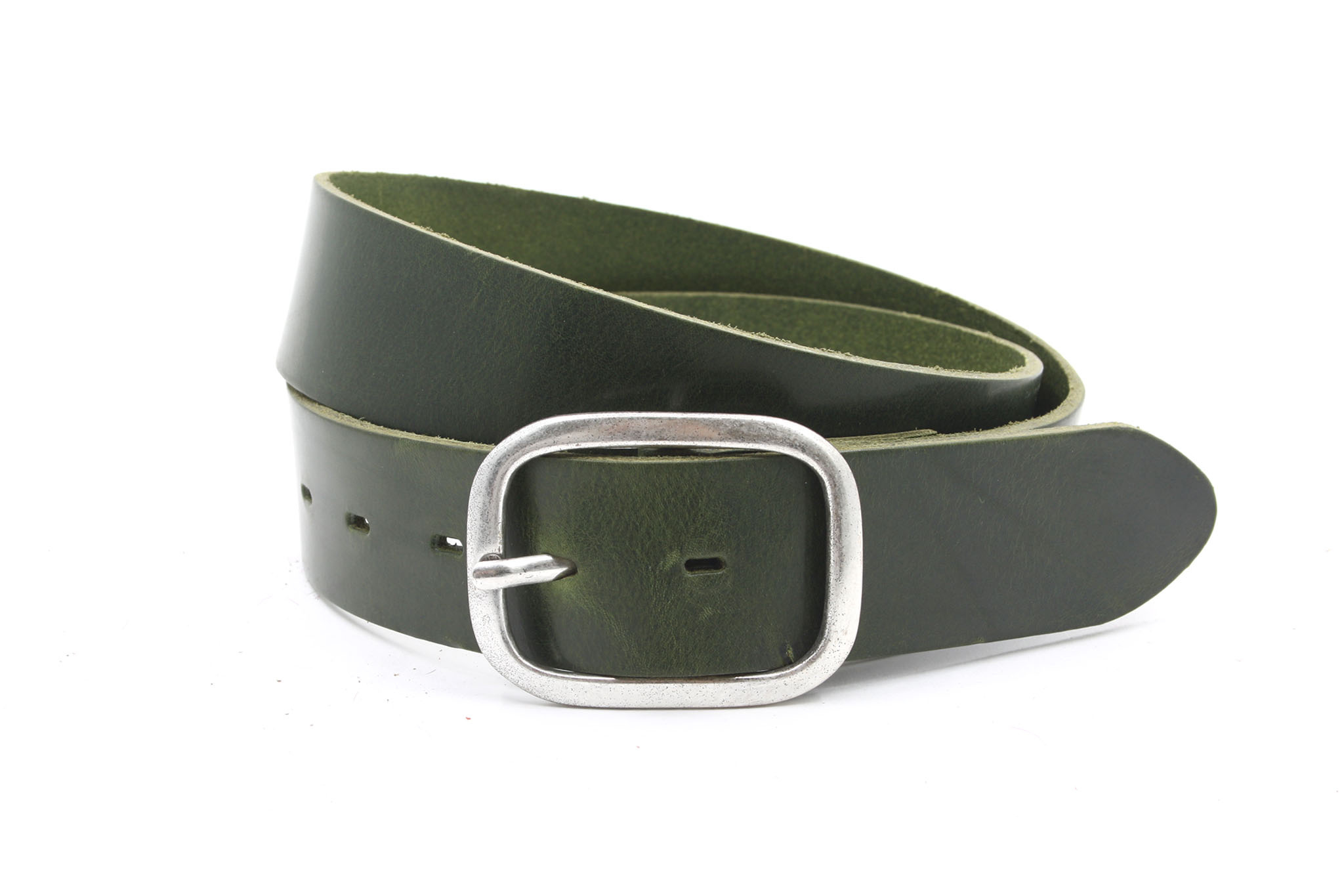 A-Zone Handgemaakt leren tasje groen