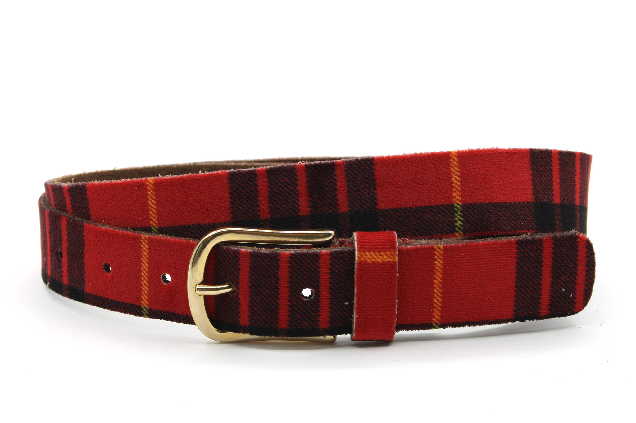 A-Zone Handgemaakt leren tasje met ruit motief