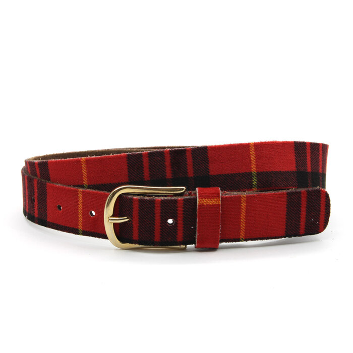 A-Zone Dames riem ruit motief