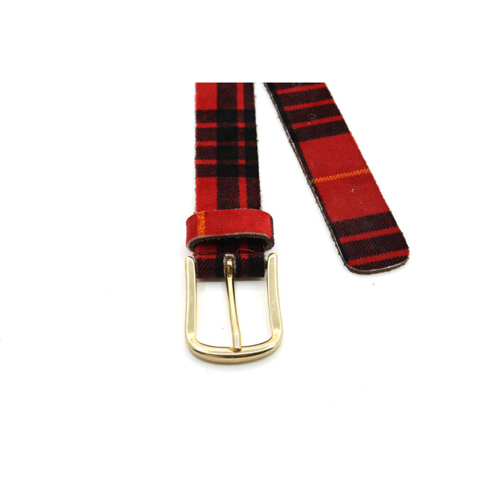 A-Zone Dames riem ruit motief