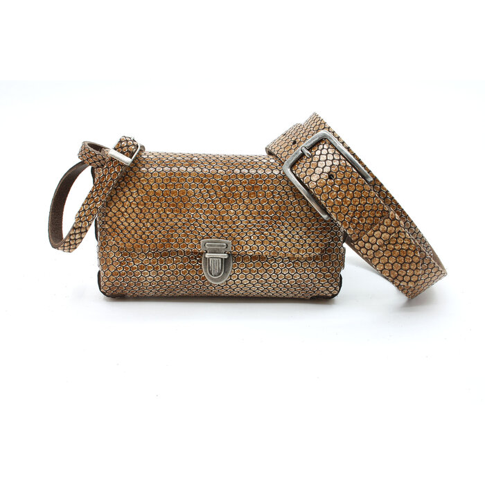 A-Zone Dames riem met fantasie print