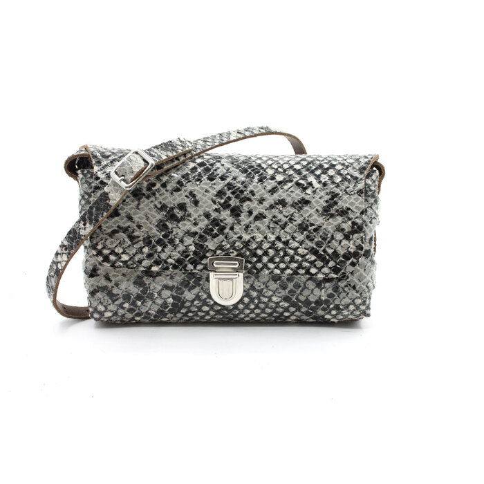 A-Zone Dames riem met slangen print