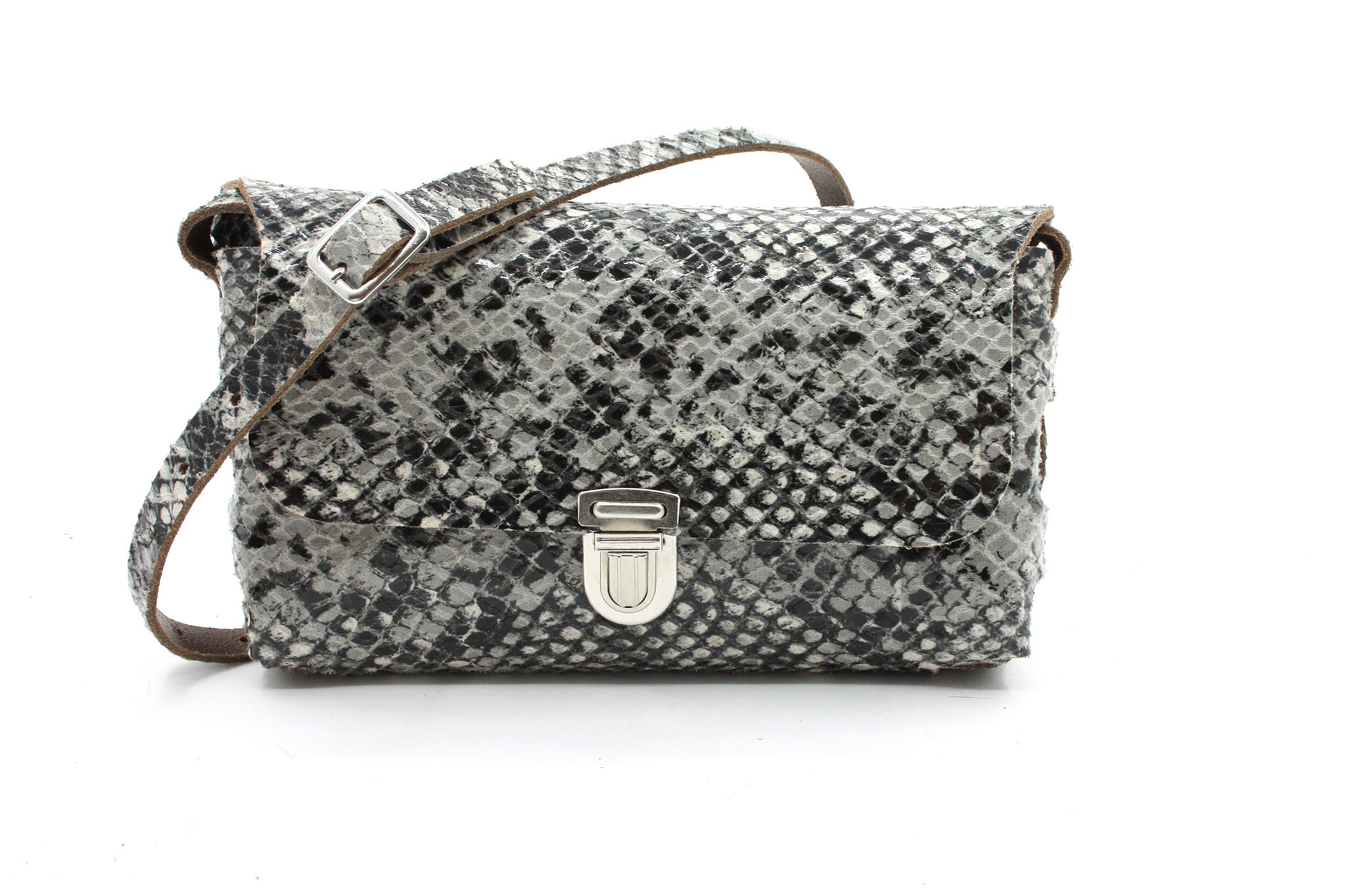 A-Zone Dames riem met slangen print