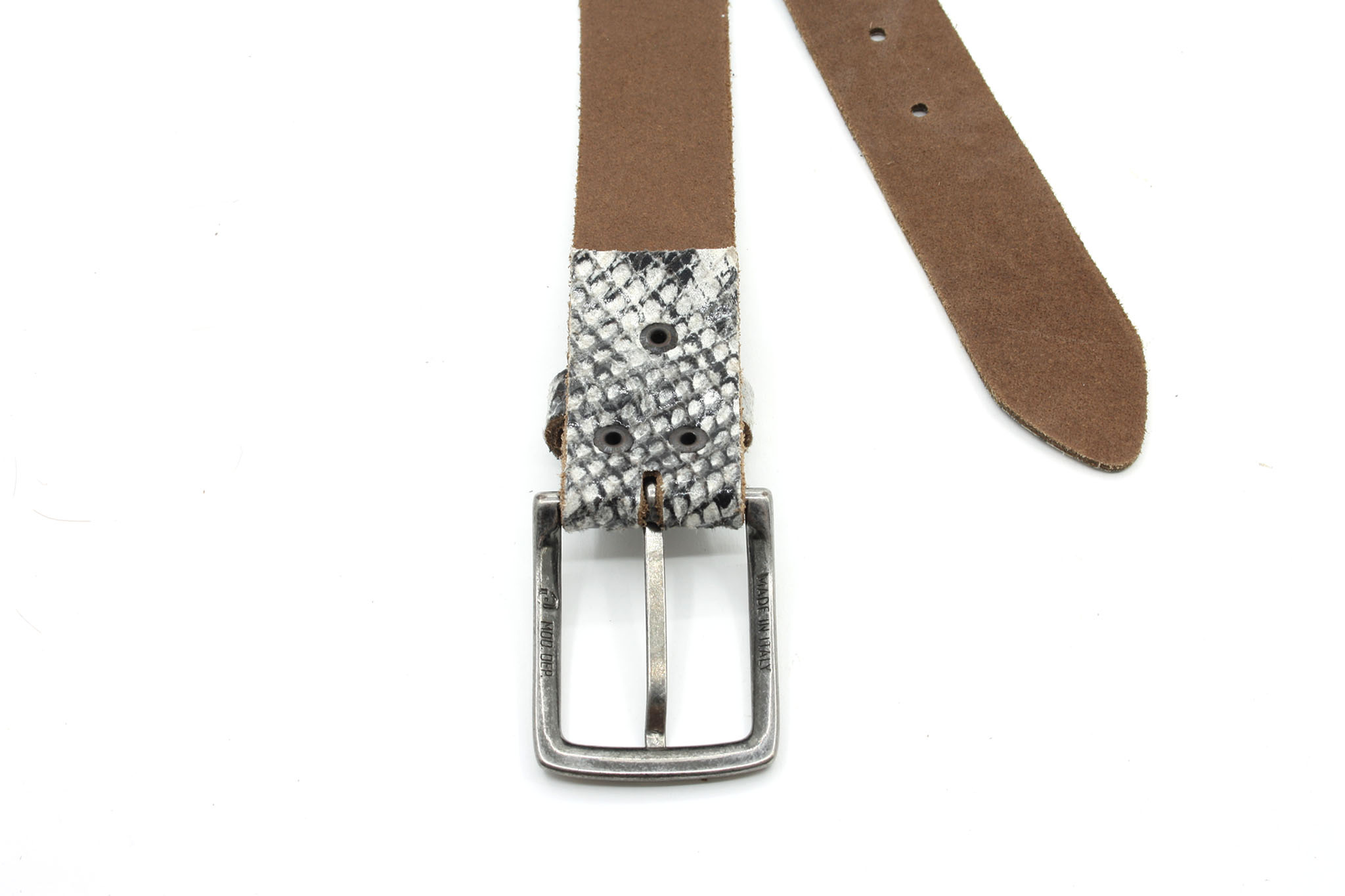 A-Zone Dames riem met slangen print