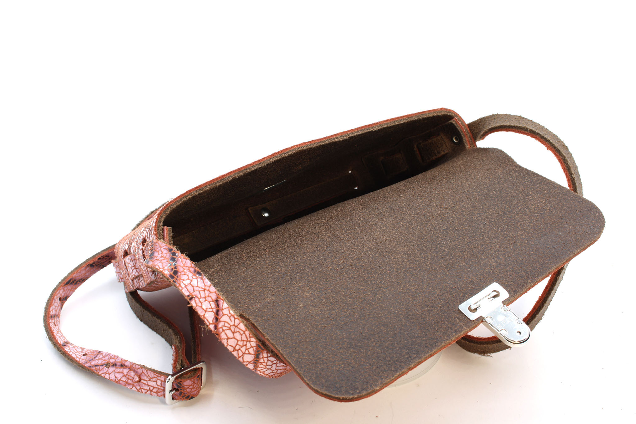 A-Zone Handgemaakt leren tasje fantasie print