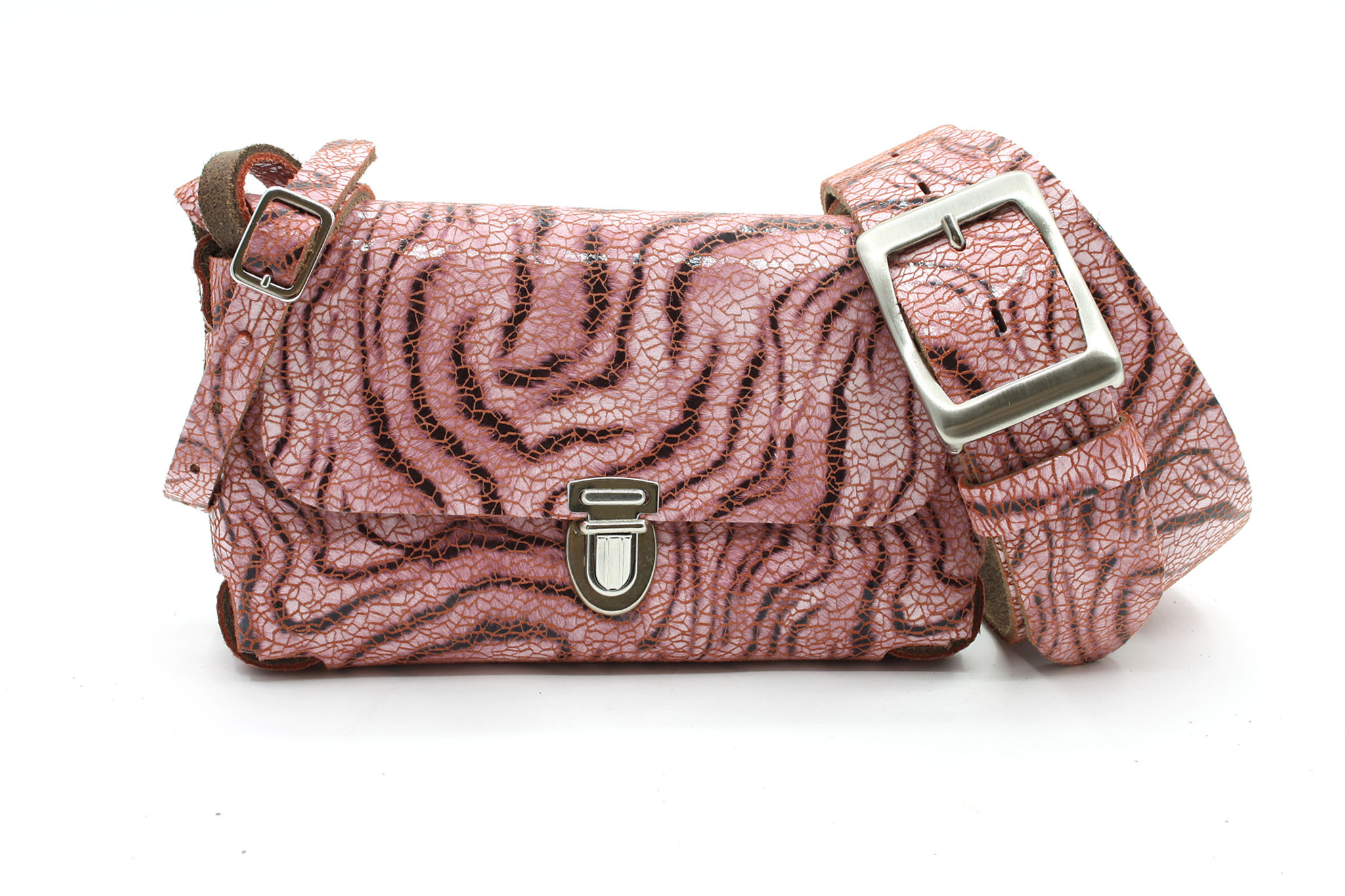 A-Zone Dames riem met fantasie print