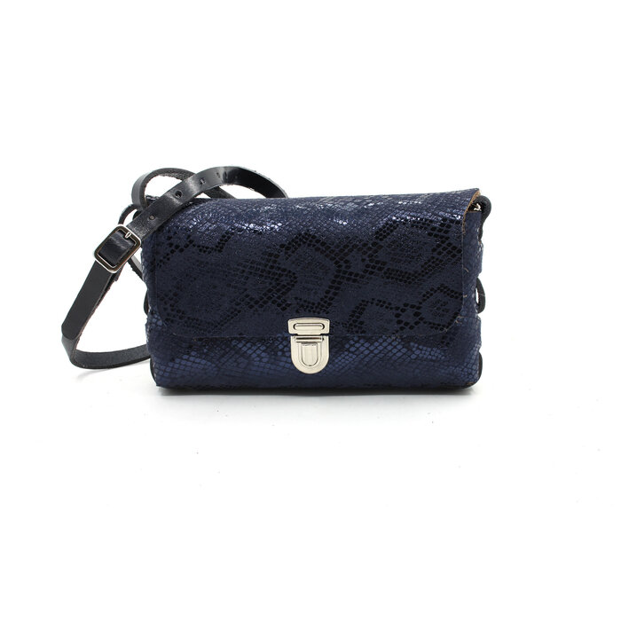 A-Zone Dames riem met reptiel print