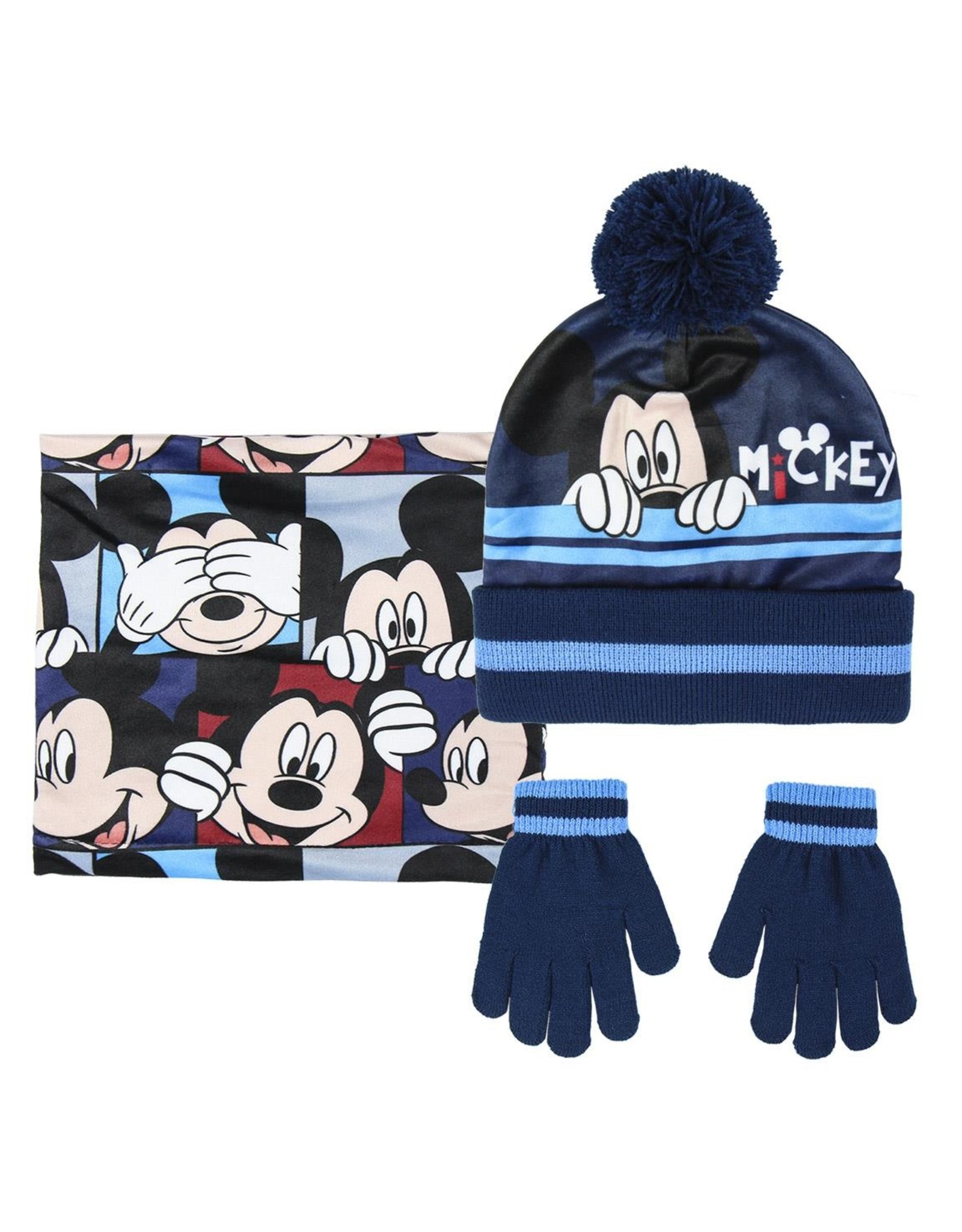 Disney Muts, handschoenen en nekwarmer Mickey Mouse