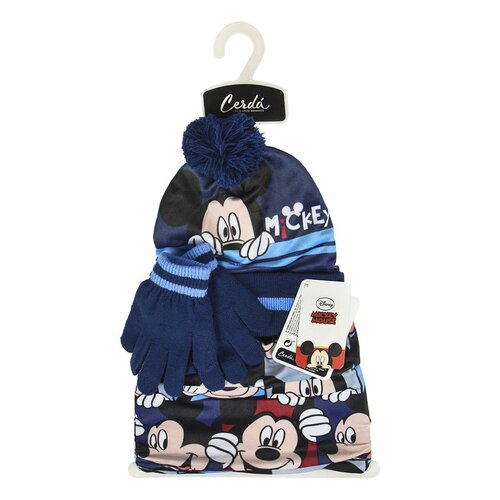 Disney Hat, gloves and neck warmer Mickey Mouse