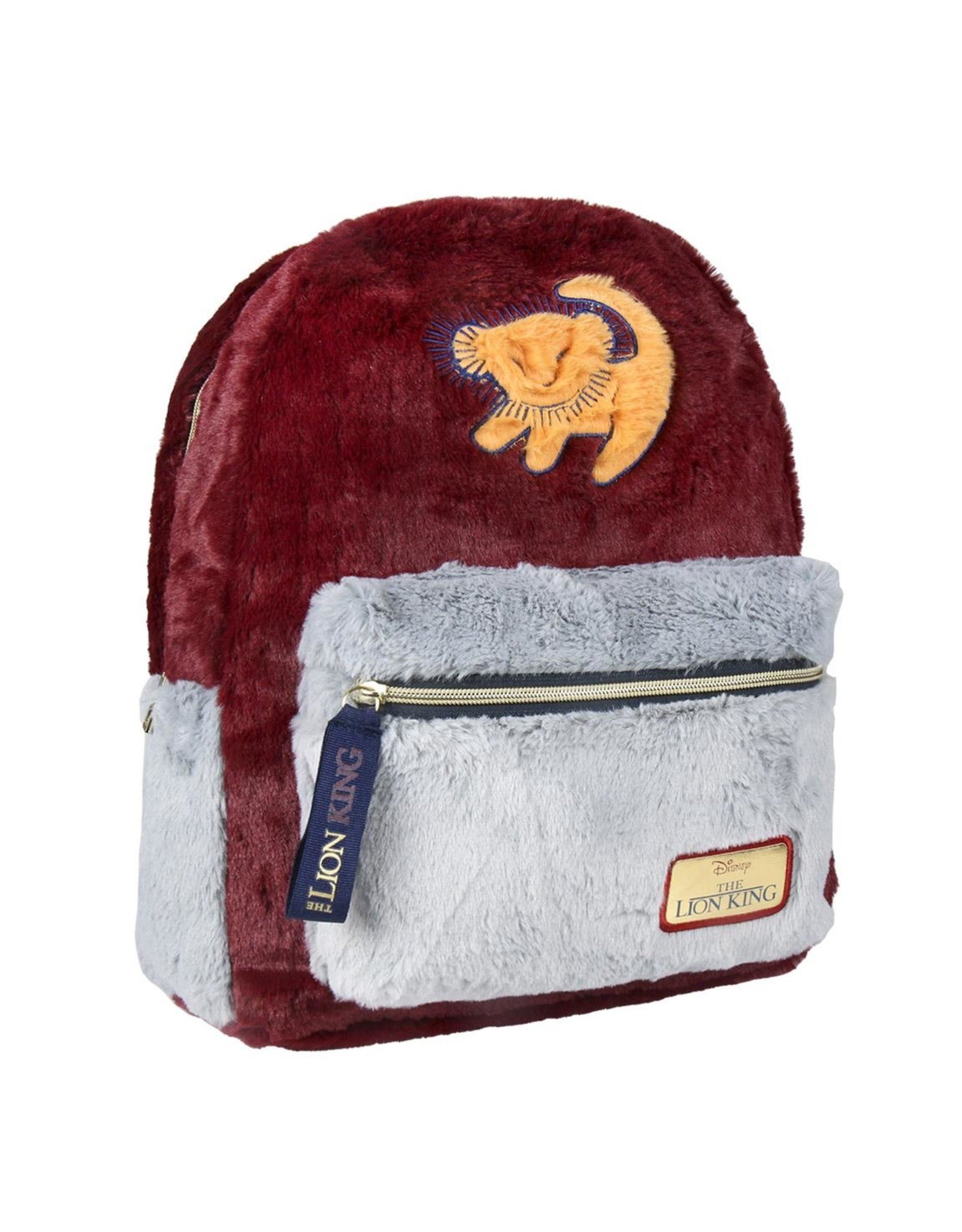 Disney Disney - Lion King - Rugzak Bordeaux Rood - Hoogte 36cm