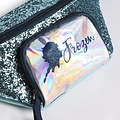Disney Disney - Frozen 2 - Hüfttasche - Blau - Glitzer - Länge 26cm