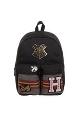 Harry Potter Harry Potter - Hogwarts Patches Backpack - Black