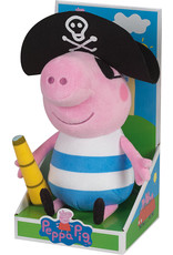 Peppa Pig Peppa Pig - Piraat knuffel - Hoogte 30cm