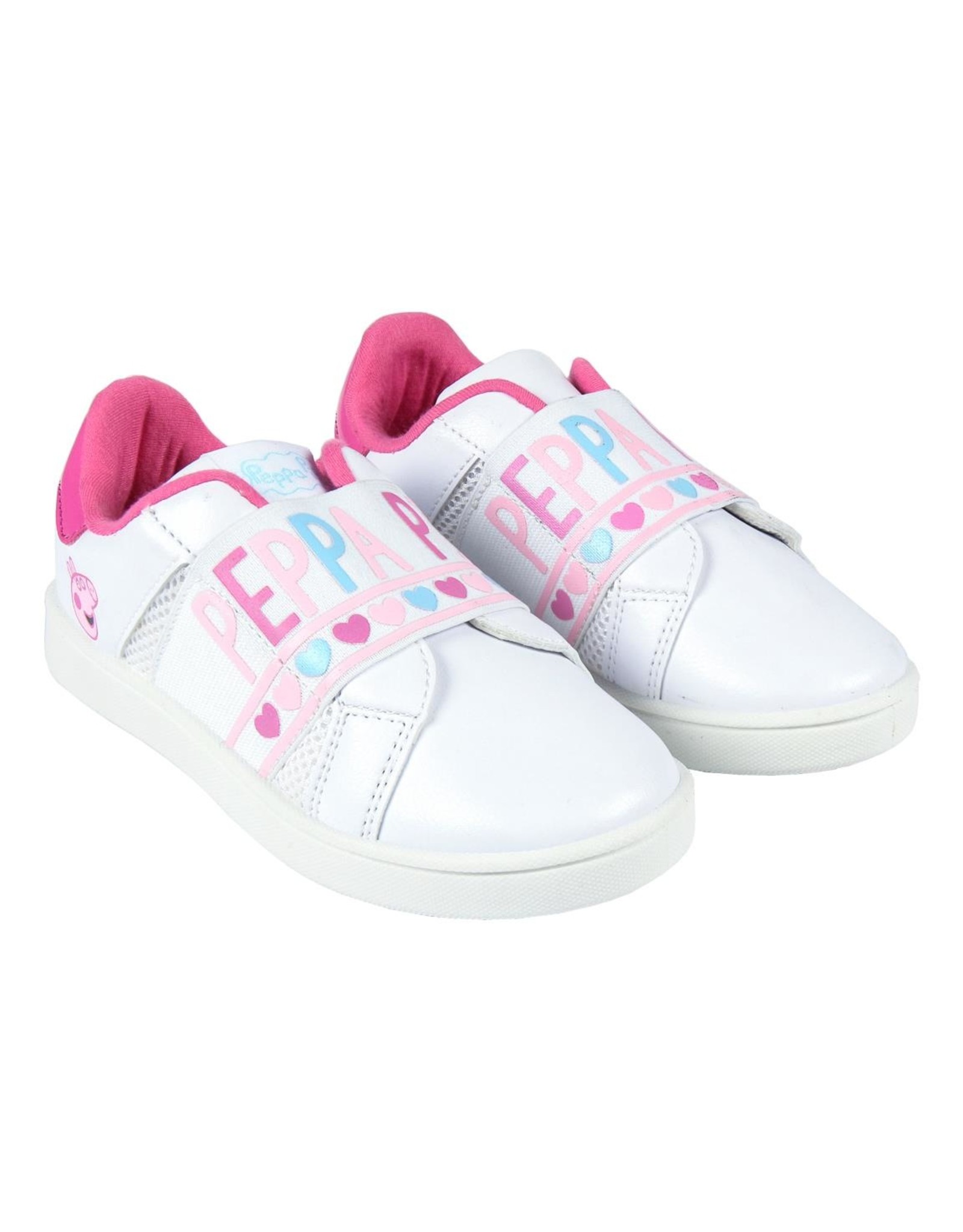 Het Slordig pantoffel Peppa Pig - Schoenen kinderen - Wit - Merchandise4All