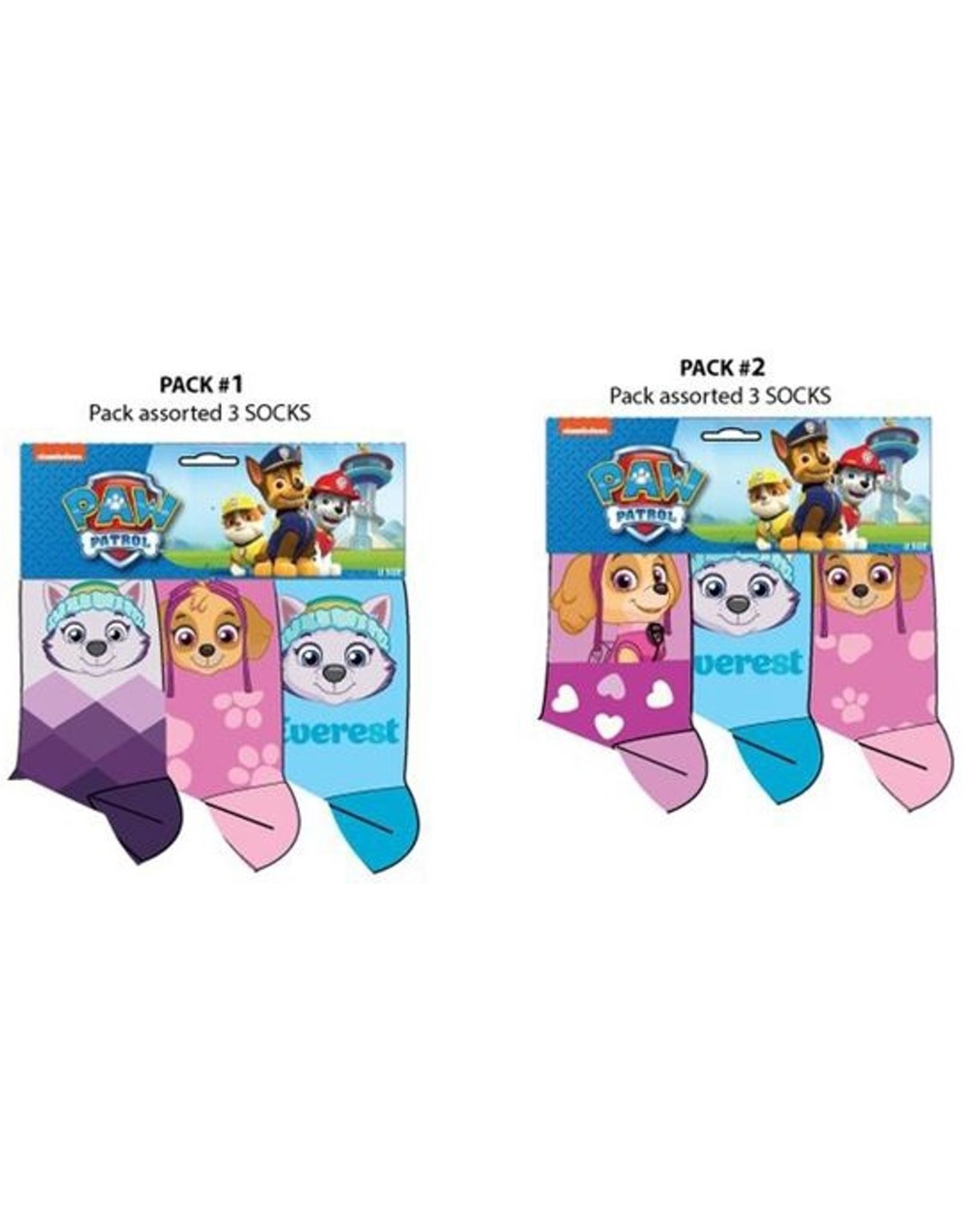 Paw Patrol Skye Sokken 3 Paar