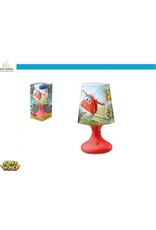 Super Wings - Nachtlampje kinderen - Rood - 18cm