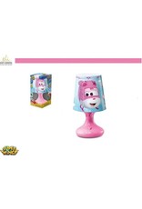 Super Wings - Nachtlampje kinderen - Roze - 18cm