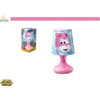 Super Wings - Nachtlampje kinderen - Roze - 18cm