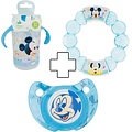 Disney - Mickey Mouse - Schnuller - Beißring - Trainingstasse