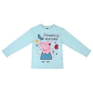 Peppa Pig Peppa Pig - Longsleeve - Girl - Mint Green Peppa Pig Peppa Pig - Longsleeve - Girl - Mint Green
