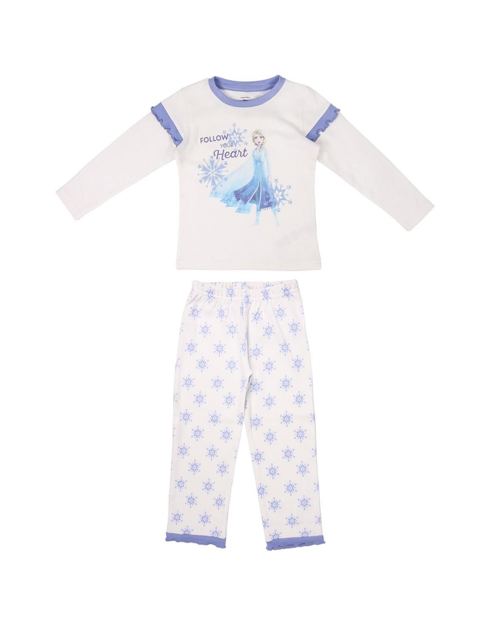 Disney Disney - Frozen 2 - Pyjama meisje - Wit / Paars