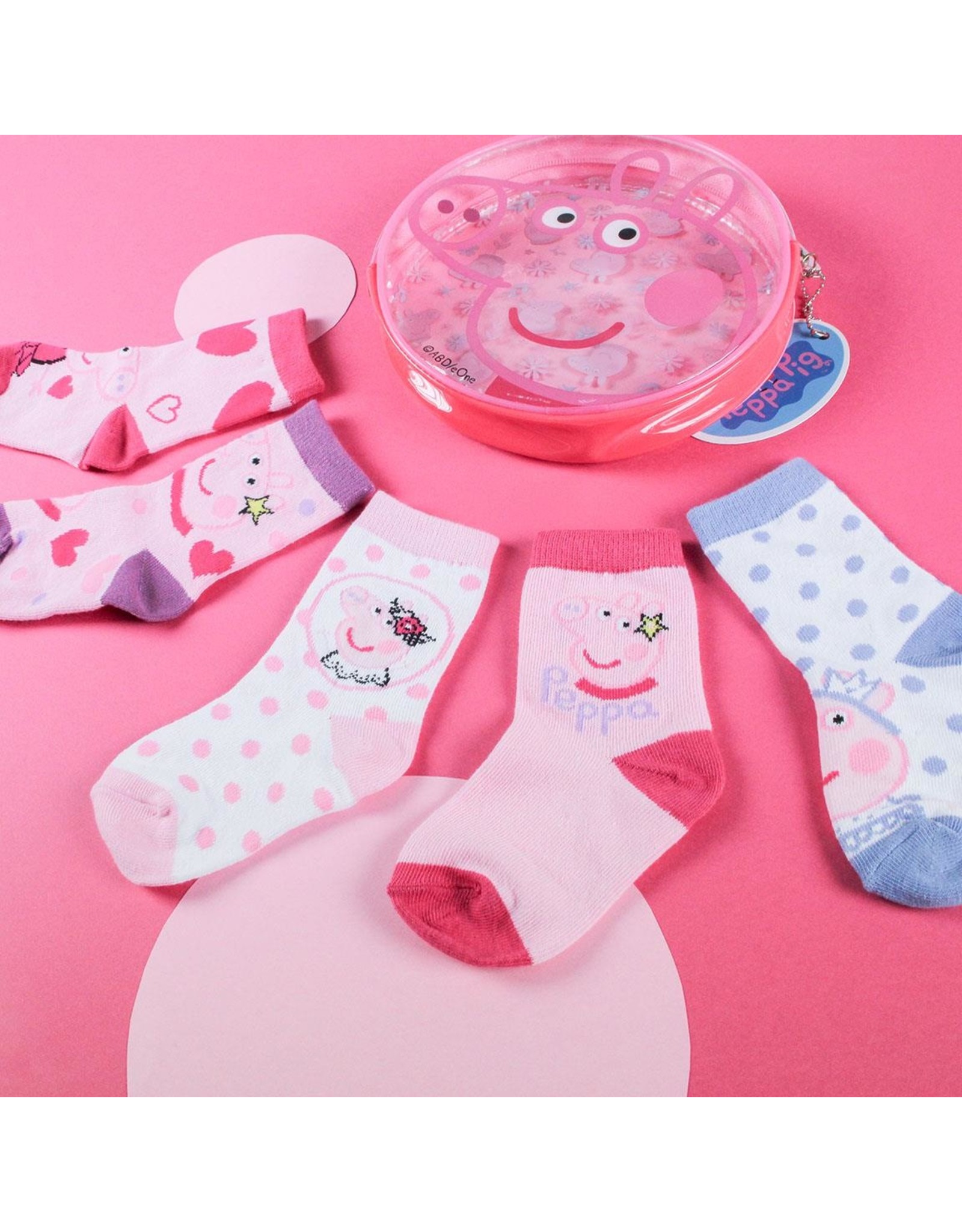 Peppa Pig Peppa Pig Sokken Giftbox 5P