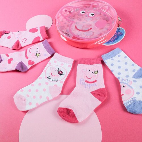 Peppa Pig Peppa Pig Socken Geschenkbox 5P Peppa Pig Peppa Pig Socken Geschenkbox 5P