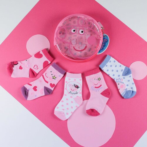 Peppa Pig Peppa Pig Socken Geschenkbox 5P Peppa Pig Peppa Pig Socken Geschenkbox 5P