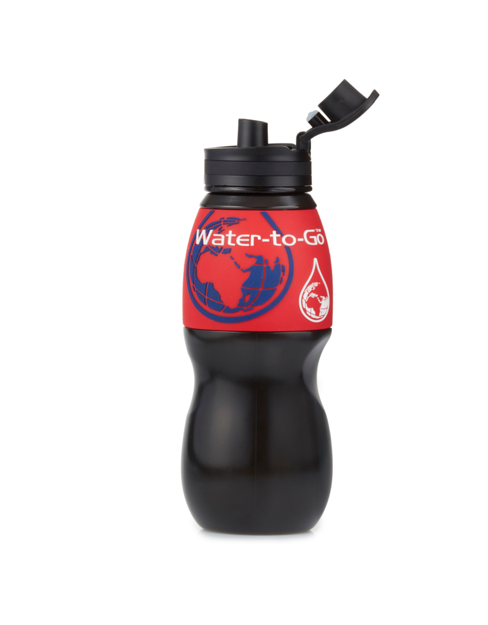 Nvt WatertoGo Drinkfles Waterfles met Filter - 75cl – Rood – BPA Vrij