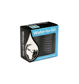 Nvt WatertoGo Filters - 75cl – Zwart – 2 Stuks – BPA Vrij
