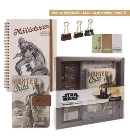 Disney Star Wars The Mandalorian Notebook Clip Binder Post-It