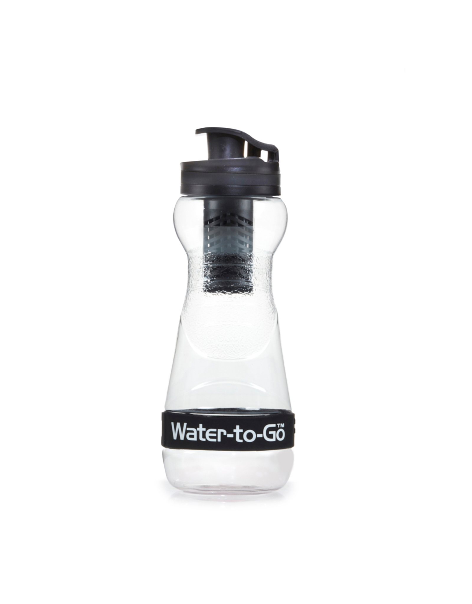 Nvt WatertoGo Drinkfles Waterfles met Filter - 50cl – Zwart – BPA Vrij