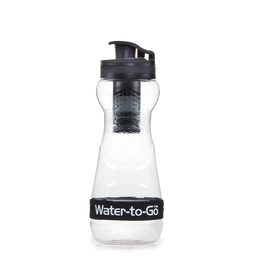 Nvt WatertoGo Drinkfles Waterfles met Filter - 50cl – Zwart – BPA Vrij