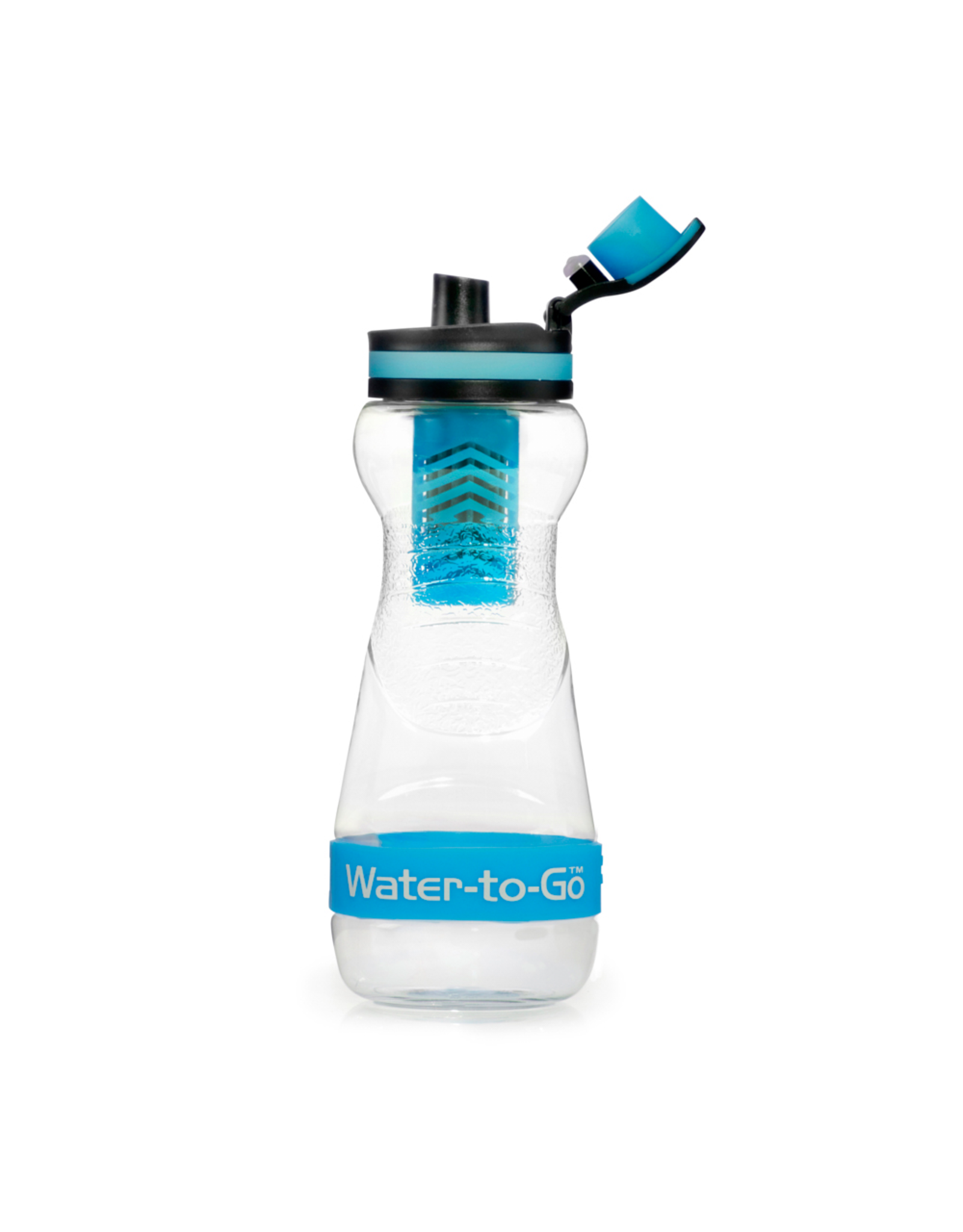 Nvt WatertoGo Drinkfles Waterfles met Filter - 50cl – Blauw – BPA Vrij