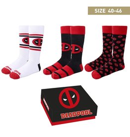 Marvel Marvel Deadpool Sokken - Maat 40-46