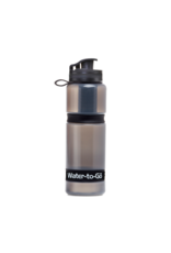 Nvt WatertoGo Drinkfles Active Waterfles met Filter Zwart - 75cl – BPA Vrij