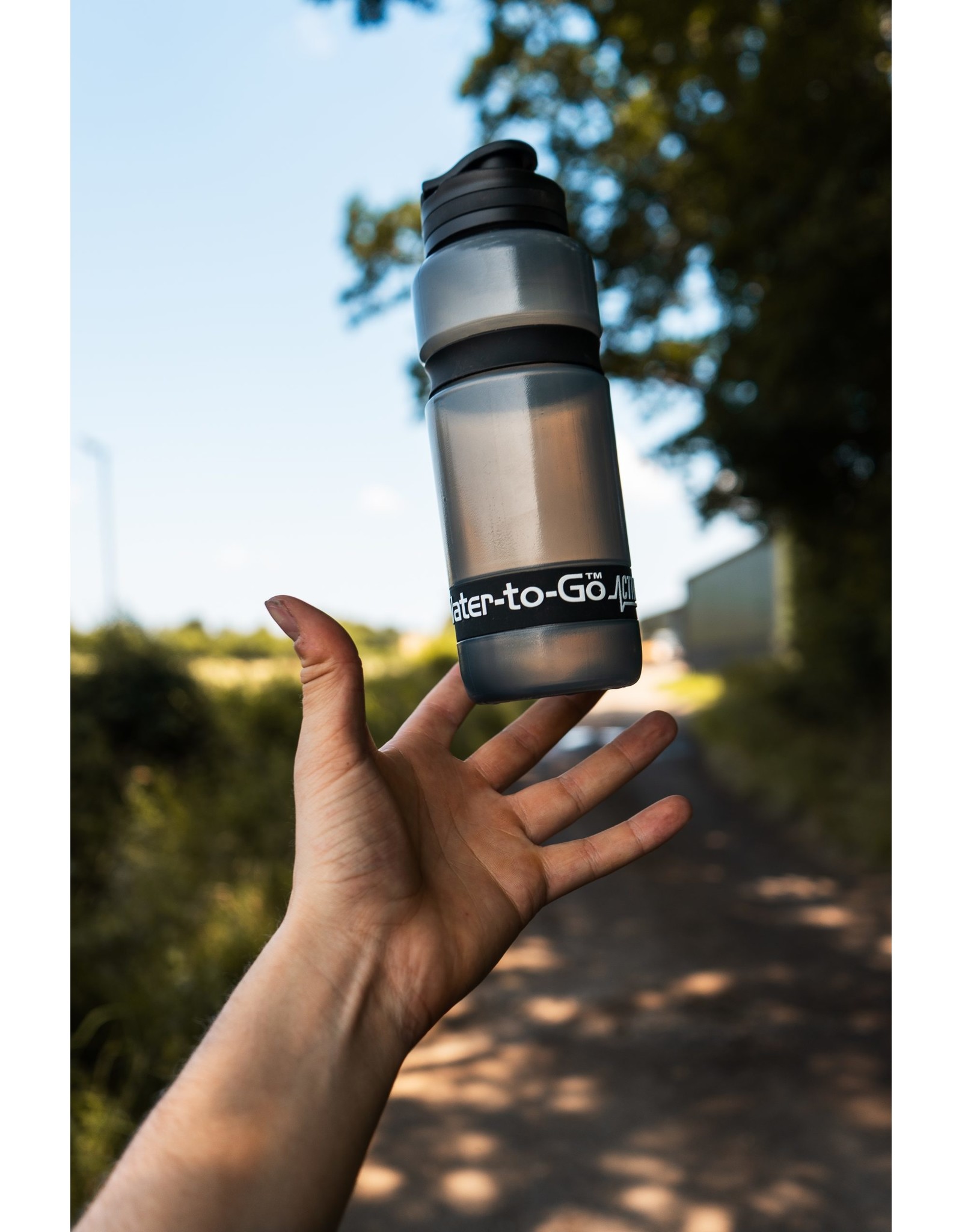 Nvt WatertoGo Drinkfles Active Waterfles met Filter Zwart - 75cl – BPA Vrij