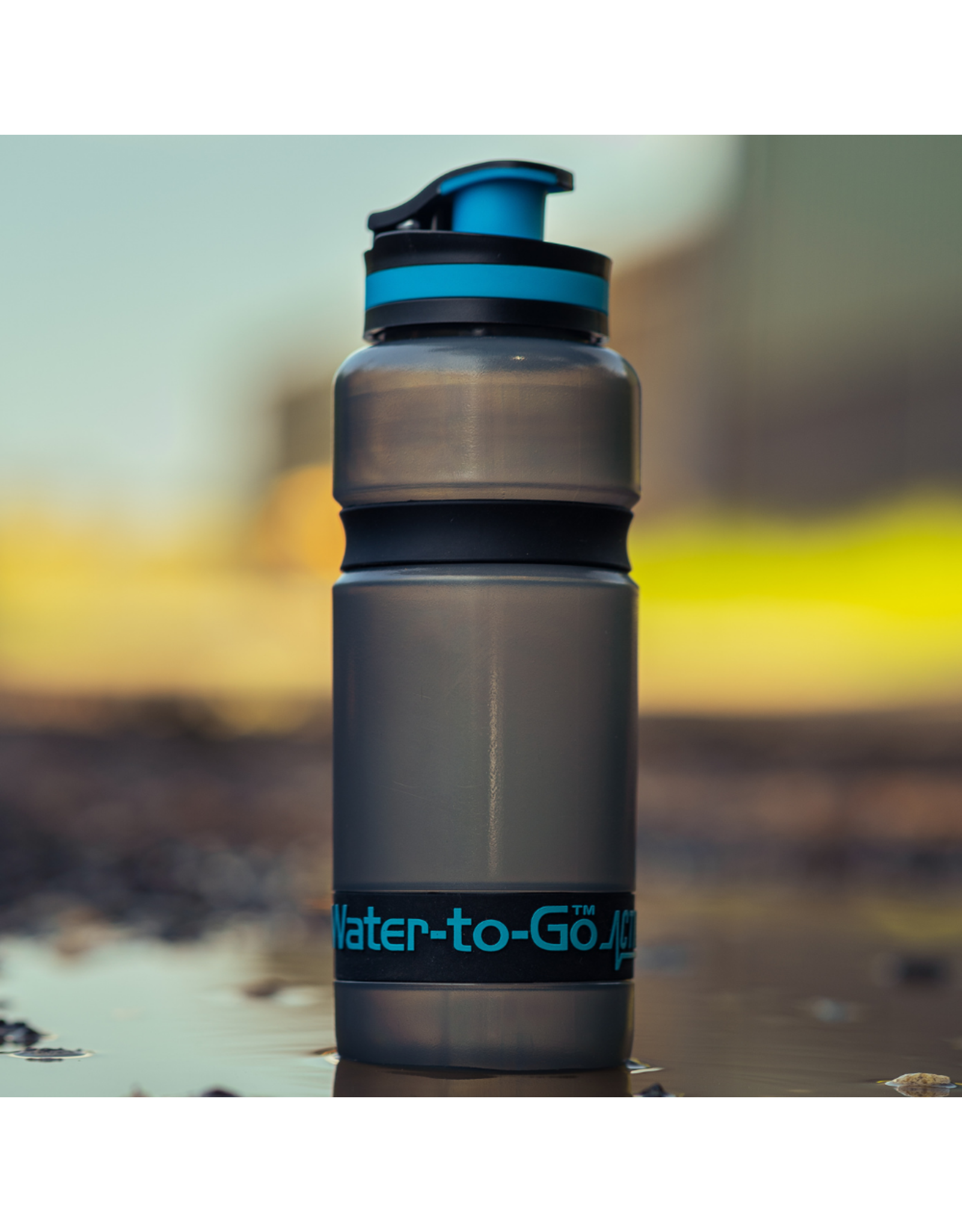 Nvt WatertoGo Drinkfles Active Waterfles met Filter Blauw - 60cl – BPA Vrij
