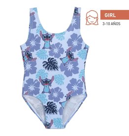 Disney Stitch Badpak Tropical Lila