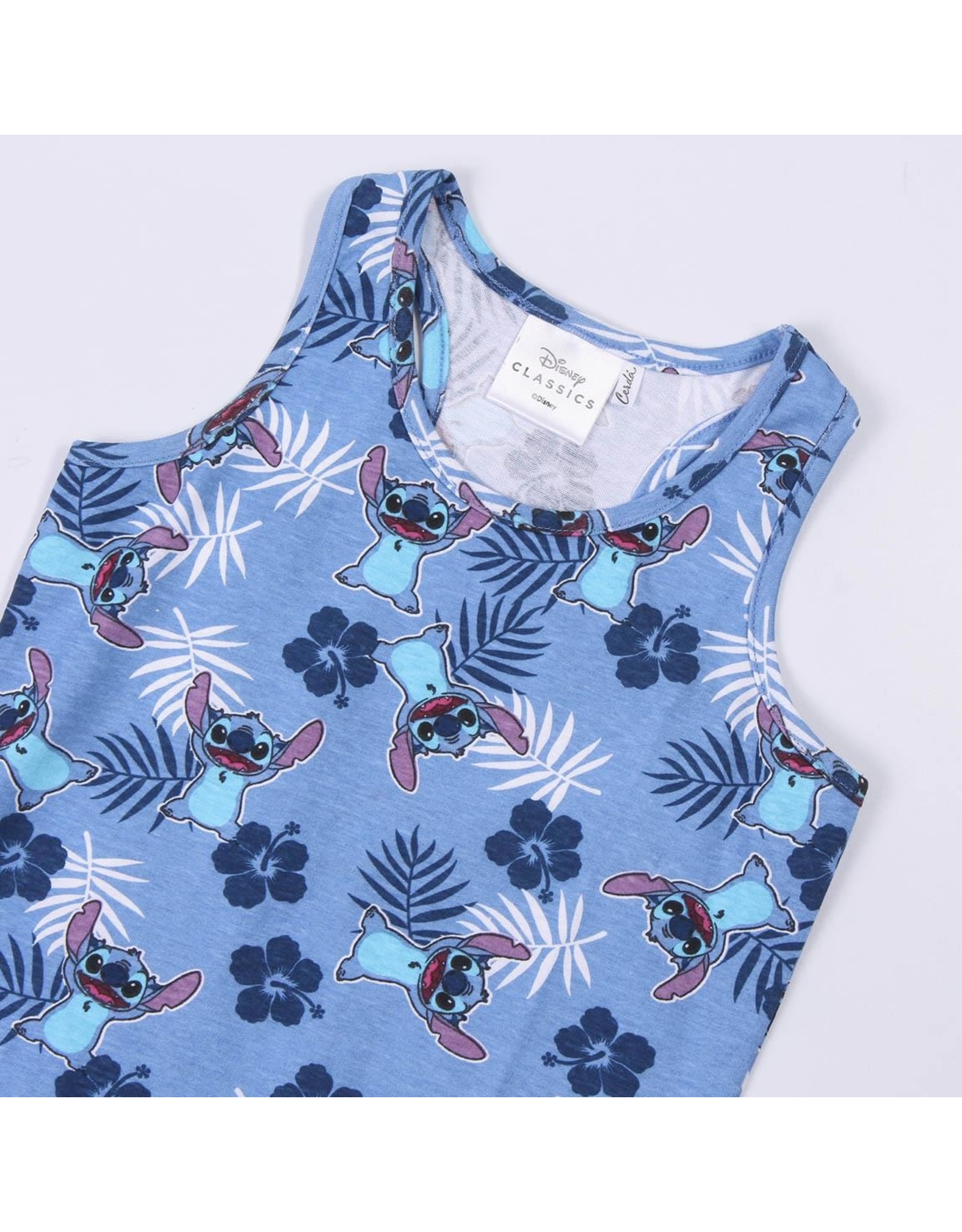 Disney Stitch Jurk - Blauw - Tropical