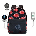 Naruto Naruto Akatsuki Red Clouds Backpack - Height 44cm Naruto Naruto Akatsuki Red Clouds Backpack - Height 44cm